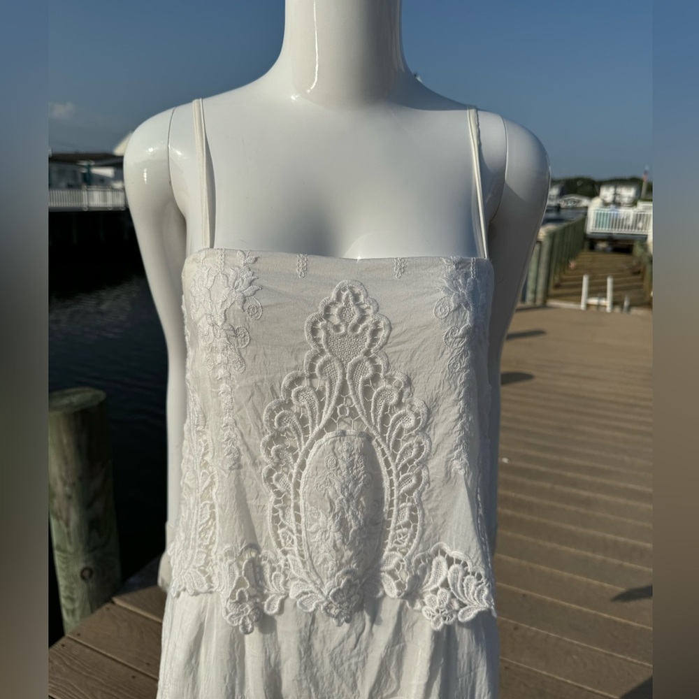 🤍Olivaceous white off white dress 👗 - Picture 2 of 16